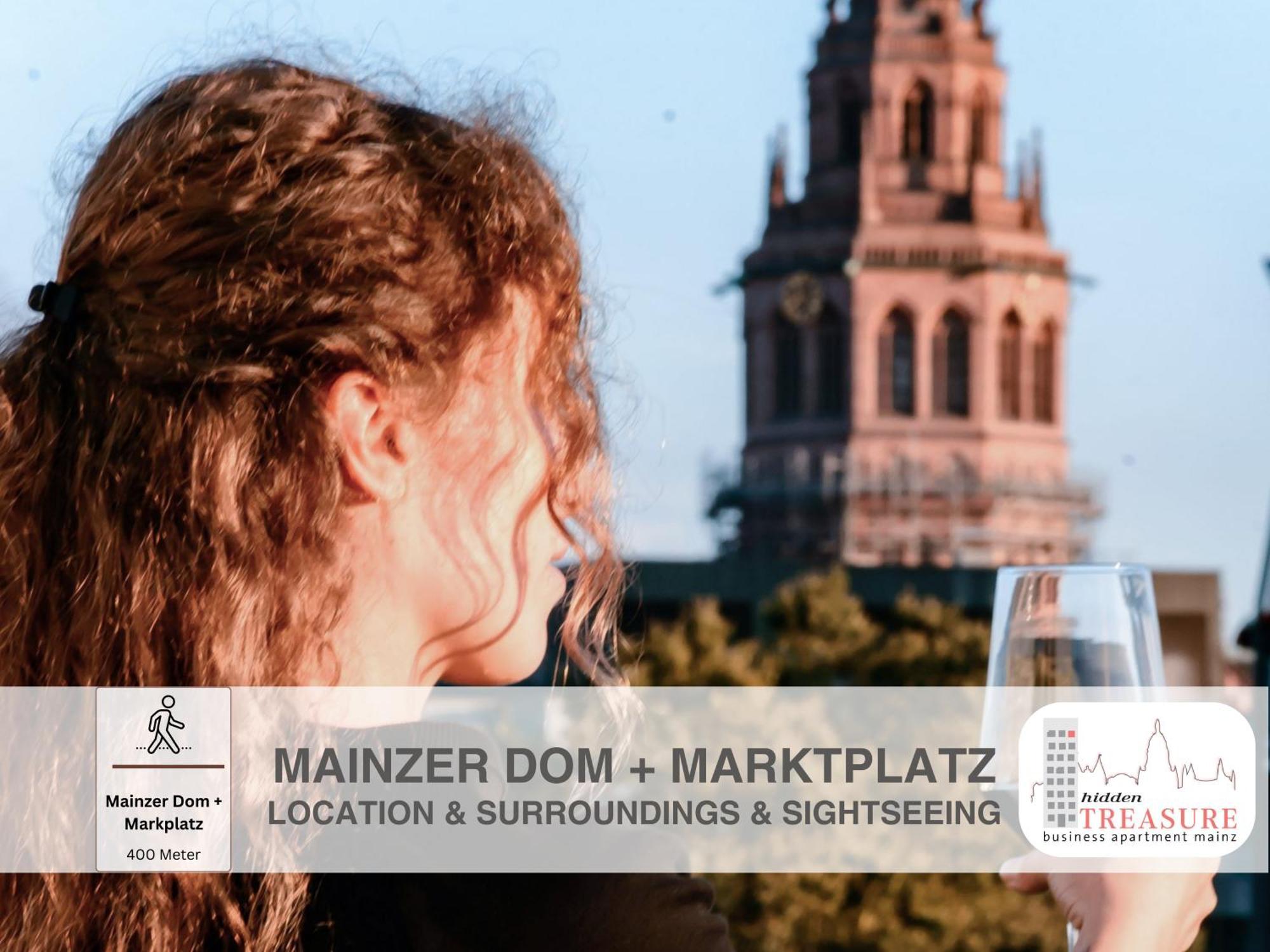 Hidden Treasure Business Apartment Mainz - Fantastic Rhine View In Center Of Mainz Old Town Exteriér fotografie